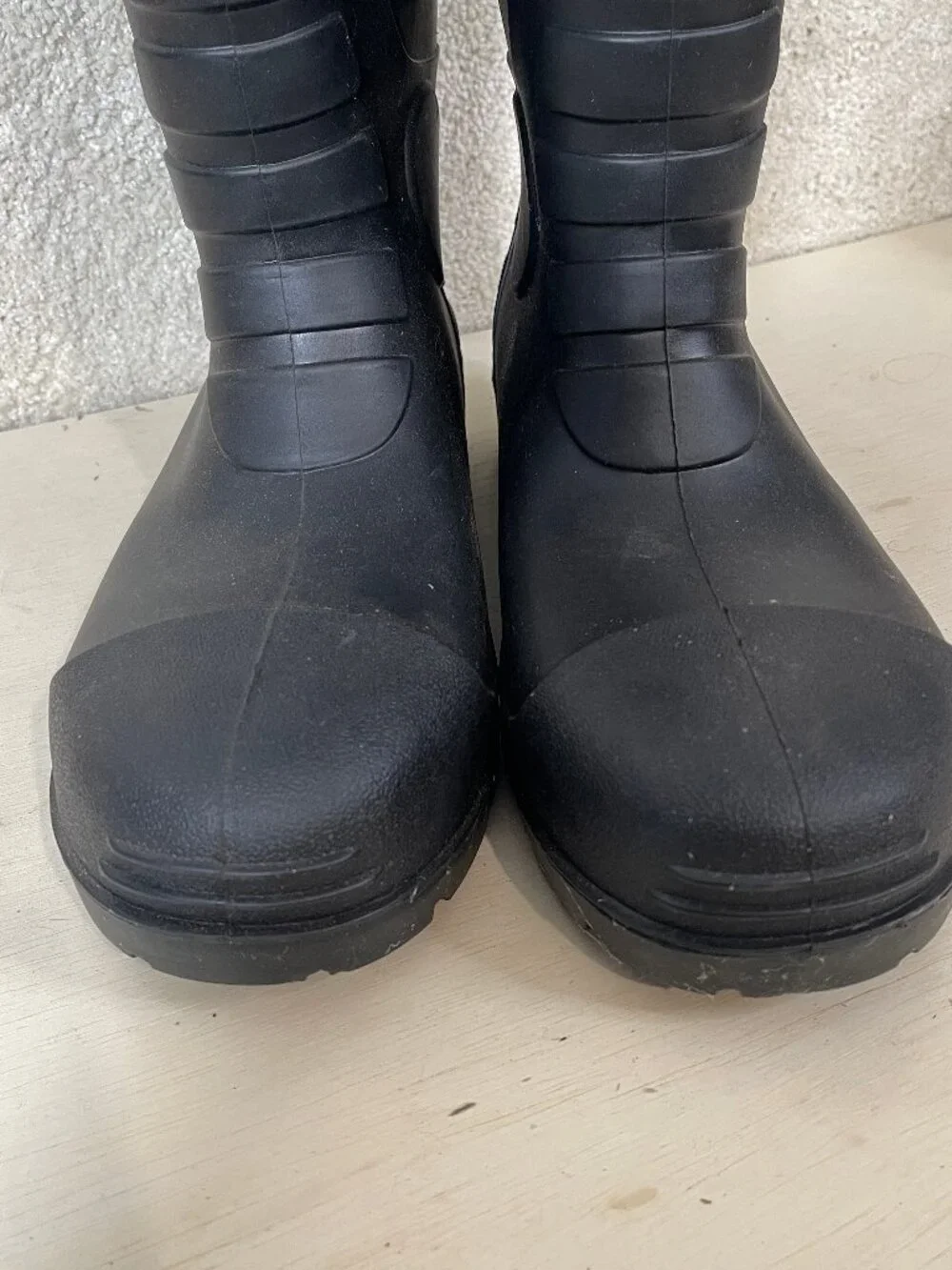 Tingley Pilot Knee-high Safety Toe Black Waterproof PVC Boots Size 12 31151